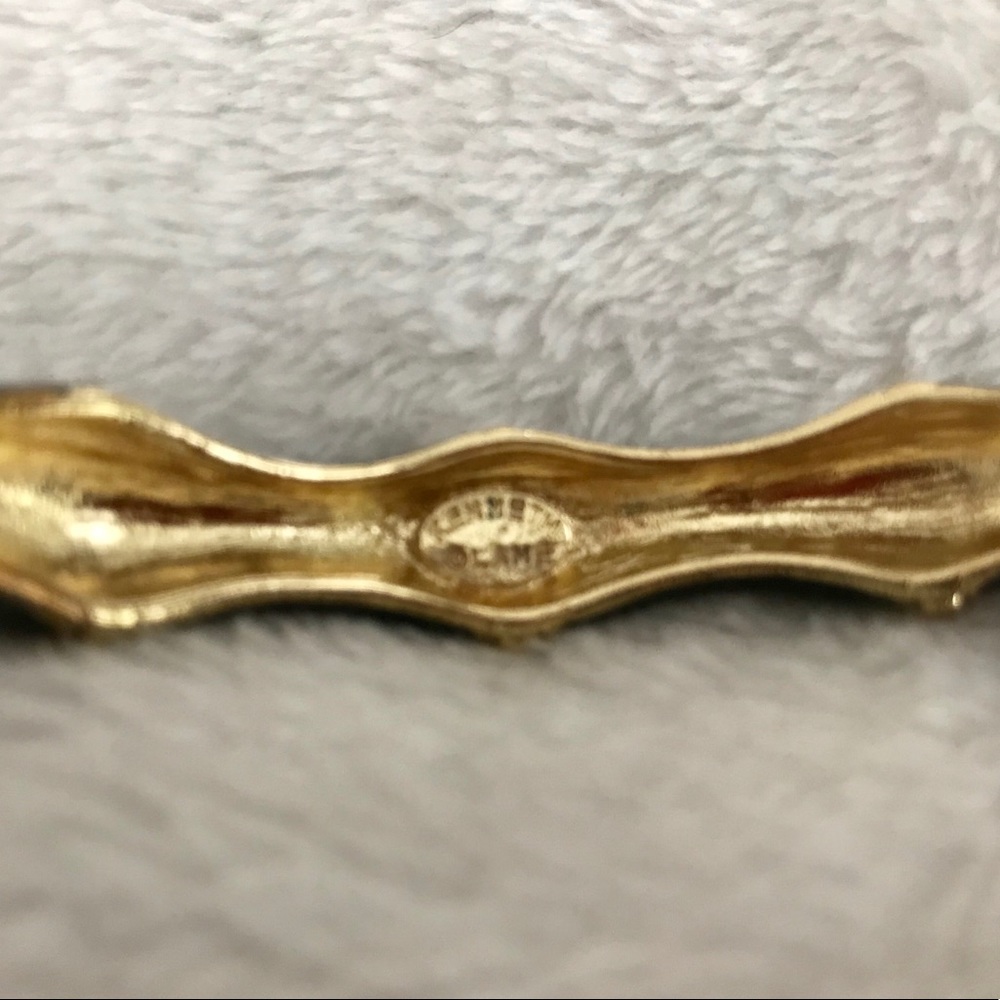 NWOT Kenneth Jay Lane Bamboo Bangle - Picture 3 of 4
